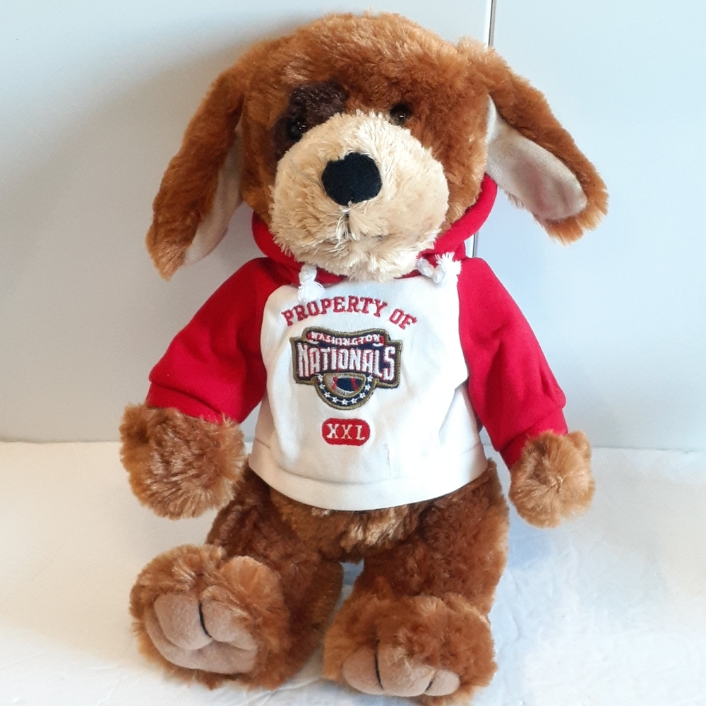 MLB Washington Nationals Hoodie Bear Plush 2009